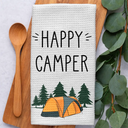 Humorous,Camping,Gift For Yourself,Icon - Sorry For What I Said Camper Camping - Personalized Kitchen Towel