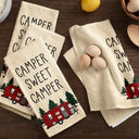 Humorous,Camping,Gift For Yourself,Icon - Sorry For What I Said Camper Camping - Personalized Kitchen Towel