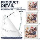 Baby's 1st Christmas In Sleigh America 250th Anniversary - Personalized Custom Shaped Acrylic Ornament