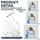 Top Market,Adorable,New Mom,Christmas,Gift For Mother,Vector - First Christmas Baby Sleeping Gift For New Mom, Baby - Personalized Custom Shaped Acrylic Ornament