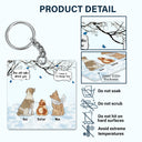 We Still Talk About You - Memorial Gift For Pet Lovers - Personalized Acrylic Keychain