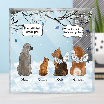 Square Shaped Acrylic Plaque