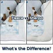 They Still Talk About You Bright - Gift For Pet Lovers - Personalized Fleece Blanket, Sherpa Blanket