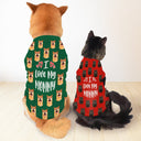 Custom Photo Dog Cat I Love My Mommy Daddy - Gift For Pet Lovers - Personalized Pet Shirt