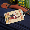 I'm Deaf And You Don't Speak - Gift For Besties - Personalized Luggage Tag
