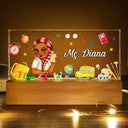 Teacher Desk Name - Personalized Rectangle LED Light
