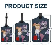 Gift For Husband, Gift For Wife, Gift For Boyfriend, Gift For Couples, Gift For Girlfriend, Travel - Lifetime Of Adventures - Personalized Combo 2 Luggage Covers
