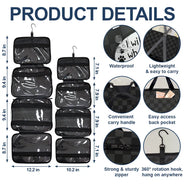 Pet Lovers, Dog Lovers, Cat Lovers - Cartoon Dog Cat Personal Stalkers - Personalized Toiletry Bag