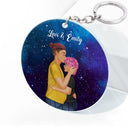 Star Map The Night We Met - Gift For Couples - Personalized Acrylic Keychain