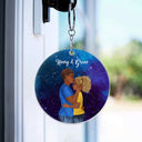 Star Map The Night We Met - Gift For Couples - Personalized Acrylic Keychain