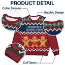Grandma Grandpa Mom Dad Perfect Batch - Gift For Mom, Dad, Grandparents - Personalized Unisex Ugly Sweater