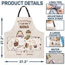 My Favorite People Call Me Mom Grandma - Birthday, Loving Gift For Mother, Grandmother - Personalized Apron