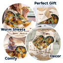 Custom Photo Mommy You Are The Pieces - Gift For Mother, Mom - Personalized Fleece Blanket, Sherpa Blanket