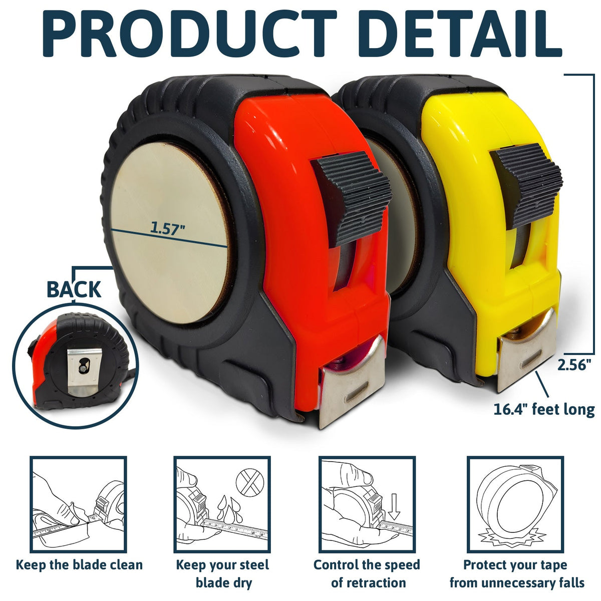 Dad Grandpa We Love You Beyond Measure - Gift For Father, Grandfather - Personalized Tape Measure