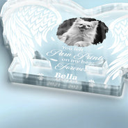 Pet Lovers, Dog Lovers, Cat Lovers, Memorial - Custom Photo If Love Could Have Saved You - Personalized Custom Shaped Acrylic Plaque