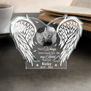 Pet Lovers, Dog Lovers, Cat Lovers, Memorial - Custom Photo If Love Could Have Saved You - Personalized Custom Shaped Acrylic Plaque