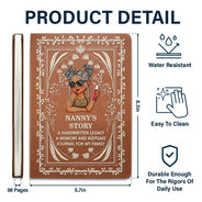 Gift For Mother,Gift For Grandma,Family - A Memory And Keepsake Journal For My Family - Personalized Leather Journal
