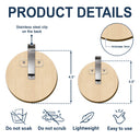 Stick Figure,Gift For Father,Gift For Grandpa,Gift For Mother,Gift For Grandma,Happy - Custom Photo Drive Safe Grandpa Daddy Kid Stick Figures - Personalized Custom Shaped Car Visor Clip