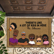 Okay But Did You Call Or Text First Couples - Anniversary, Birthday, Housewarming Gift For Spouse, Husband, Wife, Family - Personalized Custom Doormat