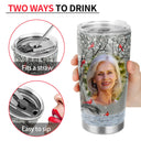 Custom Photo I'm Always With You - Memorial Gift For Family, Siblings, Friends, Dog Lovers, Cat Lovers - Personalized Tumbler