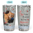 Custom Photo I'm Always With You - Memorial Gift For Family, Siblings, Friends, Dog Lovers, Cat Lovers - Personalized Tumbler