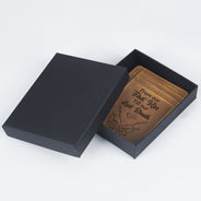 I Met You I Loved You - Gift For Couples, Husband, Wife - Personalized Card Wallet