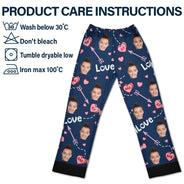 Custom Photo I Love You Bae - Personalized Sweatpants