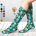 Custom Photo Pet Face - Personalized Socks