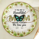 Gift For Mother,Gift For Grandma,Love - Never Forget I Love You - Personalized Round Ring Dish