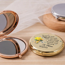 Nurse,Gift For Women,Gift For Men,Happy,Gift For Yourself,Icon,Proud - Never Forget The Reason You Became A Nurse - Personalized Compact Mirror