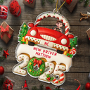 Gift For Yourself,Christmas,Happy - New Driven License - Personalized Custom Shaped Acrylic Ornament