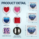 Gift For Mother, Mom - Daughters (Adult), Happy - No Matter Where We Go No Matter What We Do Mother Daughter - Personalized LED Light Flower Shadow Box