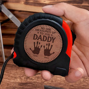 Gift For Father,Happy,Gift For Grandpa,Gift For Husband - No One Measures Up To You Dad - Personalized Tape Measure