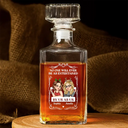 Gift For Bestie,Gift For Sisters,Gift For Women,Gifts For Colleagues,Happy - No One Will Ever Be As Entertained By Us As Us - Personalized Square Whiskey Bottle