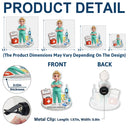 Happy,Nurse,Gift For Yourself - Nurse Happy On The Road - Personalized Acrylic Car Vent Clip