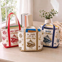 Gift For Bestie, Icon, Happy - Oh Ship It’s A Girls Trip - Personalized Fabric Tote Bag