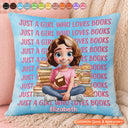 Christmas,Cozy,Reading,Gift For Yourself,Vector - One More Chapter Book Lovers - Personalized Pillow