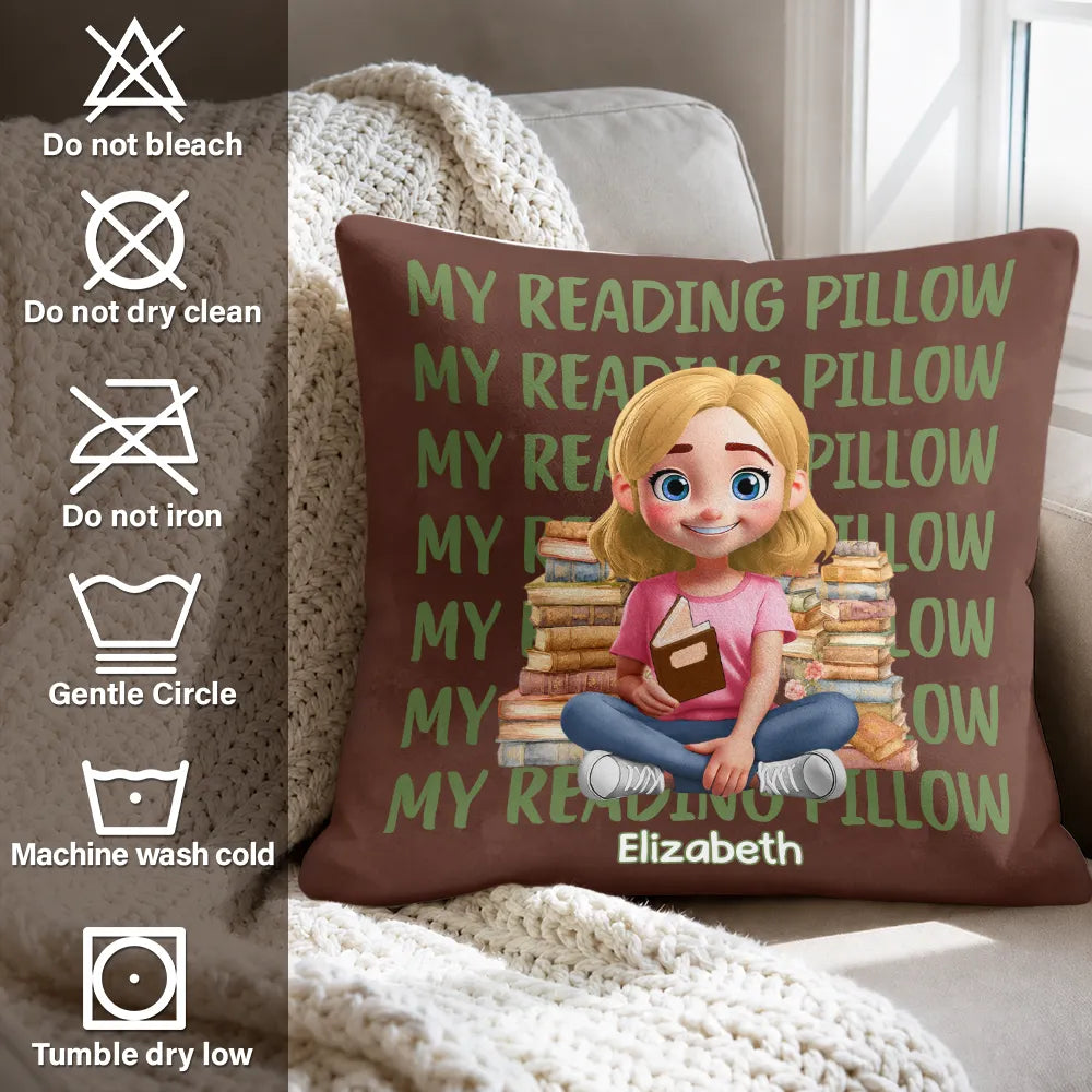 Christmas,Cozy,Reading,Gift For Yourself,Vector - One More Chapter Book Lovers - Personalized Pillow