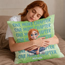 Christmas,Cozy,Reading,Gift For Yourself,Vector - One More Chapter Book Lovers - Personalized Pillow