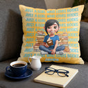 Christmas,Cozy,Reading,Gift For Yourself,Vector - One More Chapter Book Lovers - Personalized Pillow