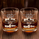 Gift For Father, Gift For Husband, Love - Our Children Having You As Their Dad - Personalized Whiskey Glass