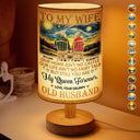 Gift For Couples, Gift For Husband, Gift For Wife, Gift For Boyfriend, Gift For Girlfriend, Love - Our Home Ain't Castle - Personalized Fabric Lamp