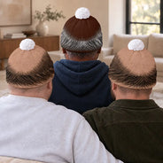 Gift For Men,Gift For Yourself,Gifts For Him,Humorous,Icon,Top Market - Funny Gag Gift For Him - Personalized Bald Head Bobble Beanie Hat