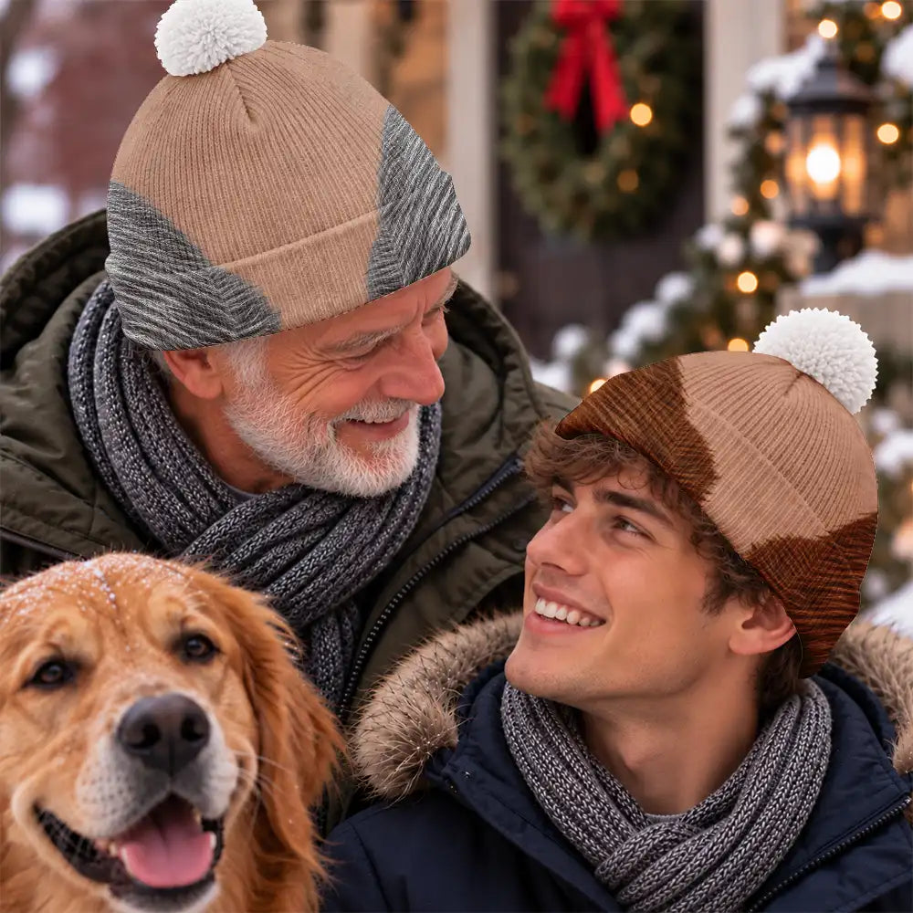 Gift For Men,Gift For Yourself,Gifts For Him,Humorous,Icon,Top Market - Funny Gag Gift For Him - Personalized Bald Head Bobble Beanie Hat