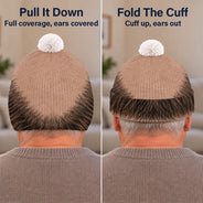 Gift For Men,Gift For Yourself,Gifts For Him,Humorous,Icon,Top Market - Funny Gag Gift For Him - Personalized Bald Head Bobble Beanie Hat