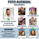 Gift For Father,Gift For Grandpa,Grandpa's Hobby,Dad's Hobby,Grilling,Funny,Custom Photo,Non-Eng,German - Eigenes Foto Herr Gutaussehend Ist Am Kochen - Personalisierte Schürze