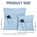 Gift For Grandma,Grandma,Grandkids,Gift For Daughter,Happy - Grandma Mother Hugged This Soft Pillow Birth Month Flower - Personalized Pocket Pillow