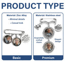 Custom Photo Graduation Walking Beside You Memorial - Personalized Graduation Tassel Pin