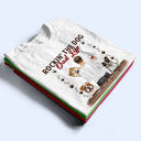 Rockin' The Dog Mom Dog Dad Life - Gift For Dog Lovers - Personalized T Shirt