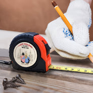 I Love Building A Life With You - Gift For Couples, Spouse, Husband, Boyfriend - Personalized Tape Measure